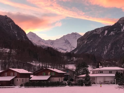 Studio with Jungfrau Region Views