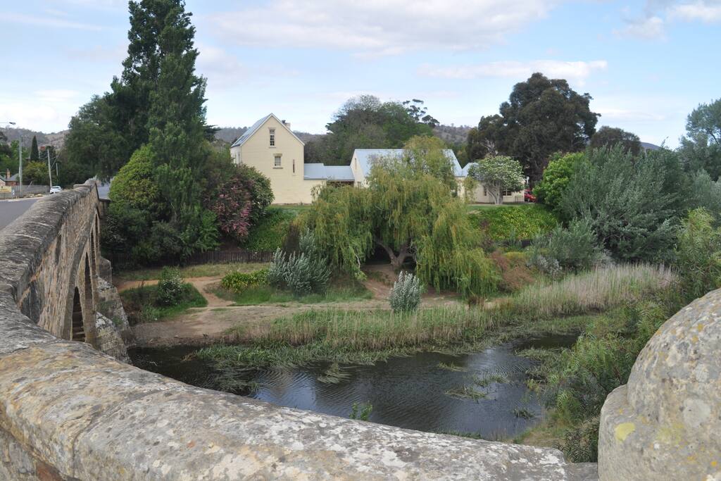 Mill House and Cottage from Richmond Bridge