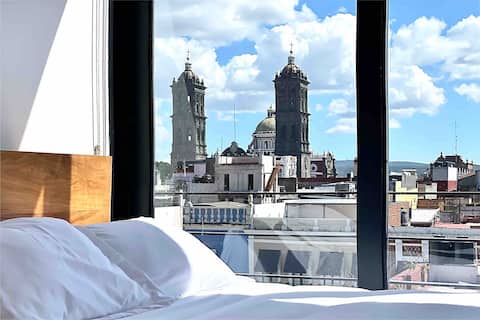 Cathedral Perfect View Loft (AC in each room)