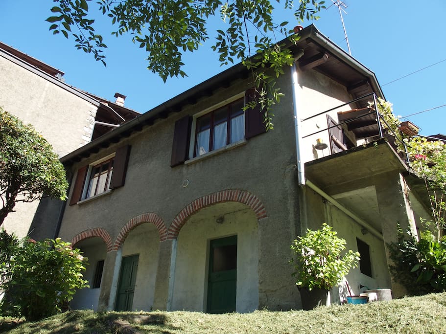 The outside of the house