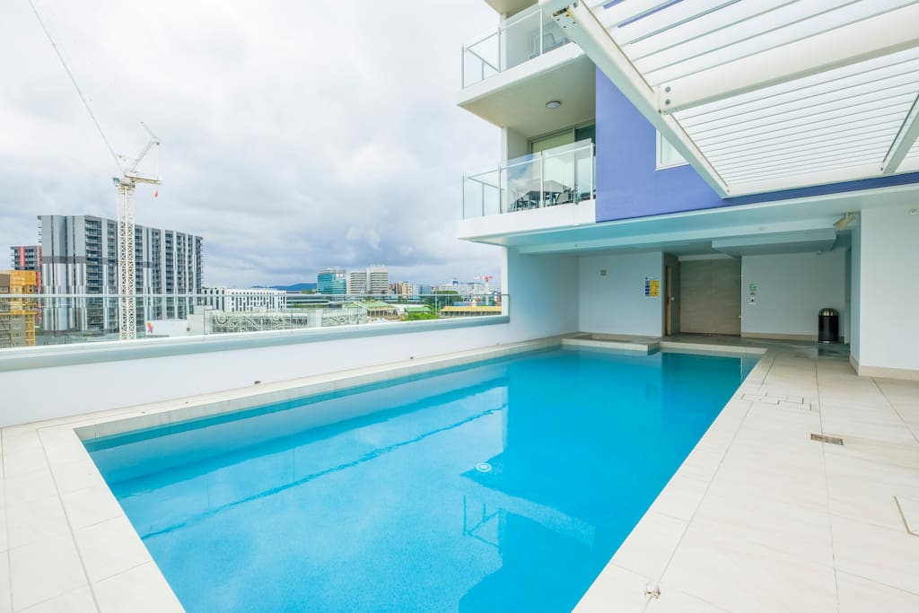 Pool and Spa on Level 7 with View
