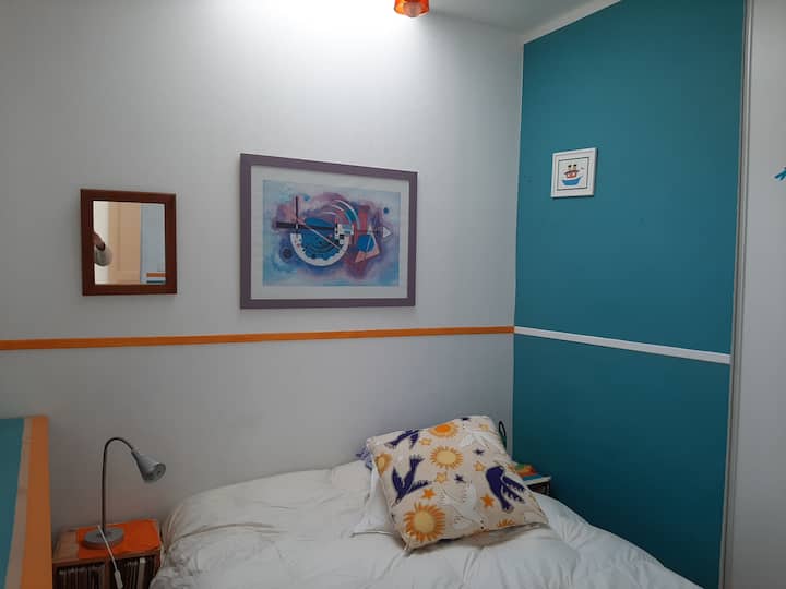 chambre lit 140