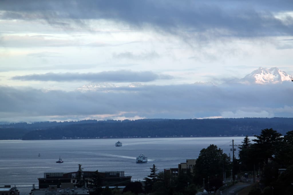 View from apt through a telephoto lens