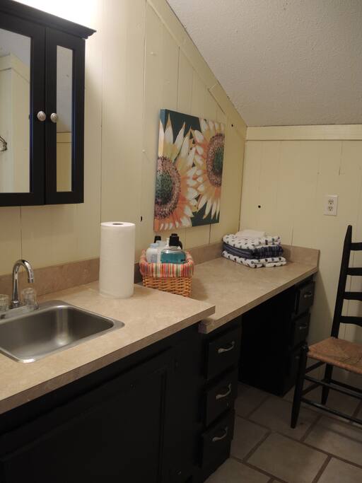 Bathroom: Tub, shower, etc...