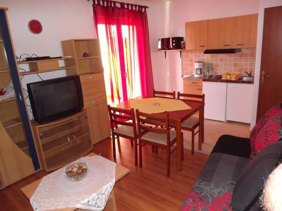 The kitchen.
