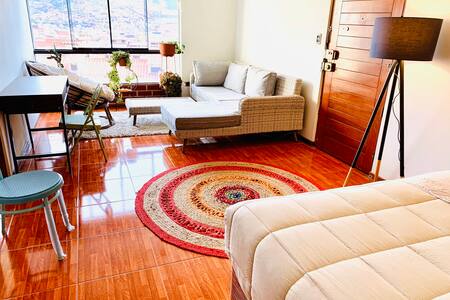 Large Sunny Studio With City View!