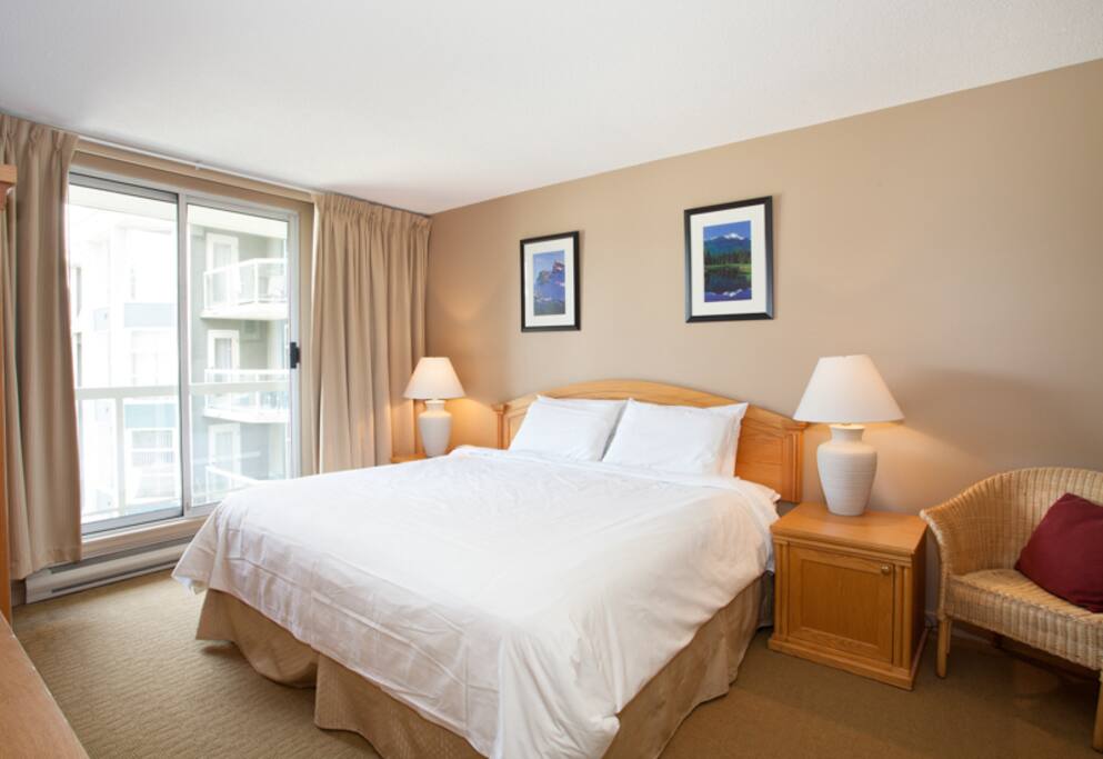Master Bedroom with Private Balcony, Full size Ensuite and Walk-in Robe)