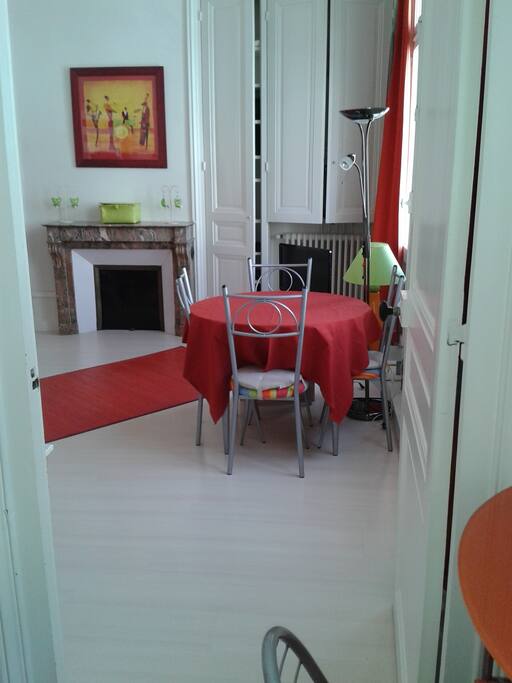 Séjour et avec table