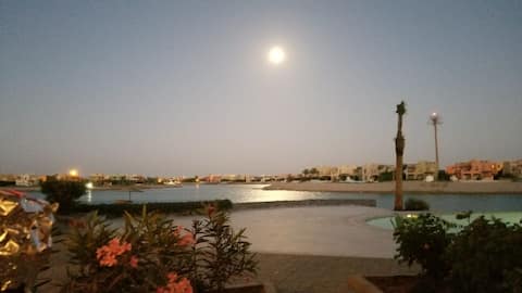 Breathtaking view ground apartment Sabina ElGouna