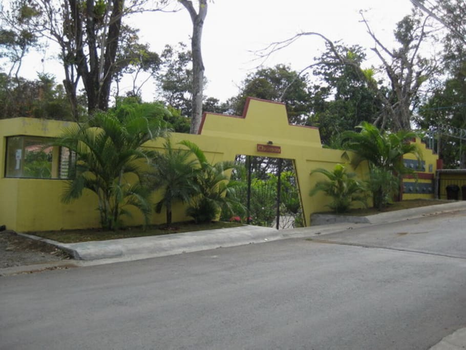 Gated Entrance.