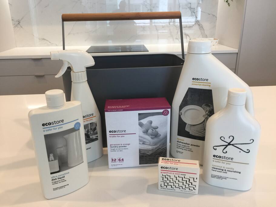 Eco friendly products exclusively used and available for use