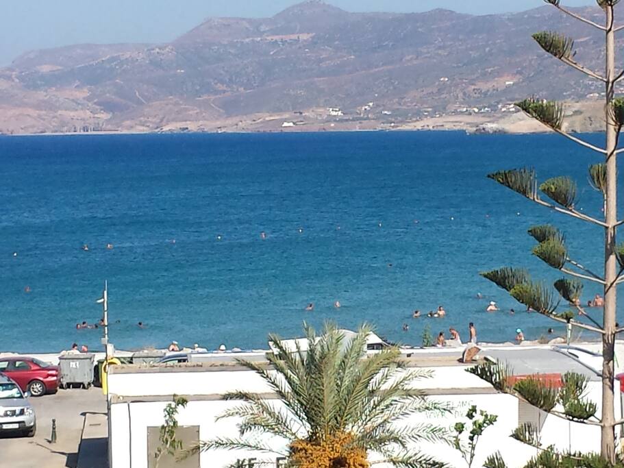 Άποψη από την βεράντα του σπιτιού