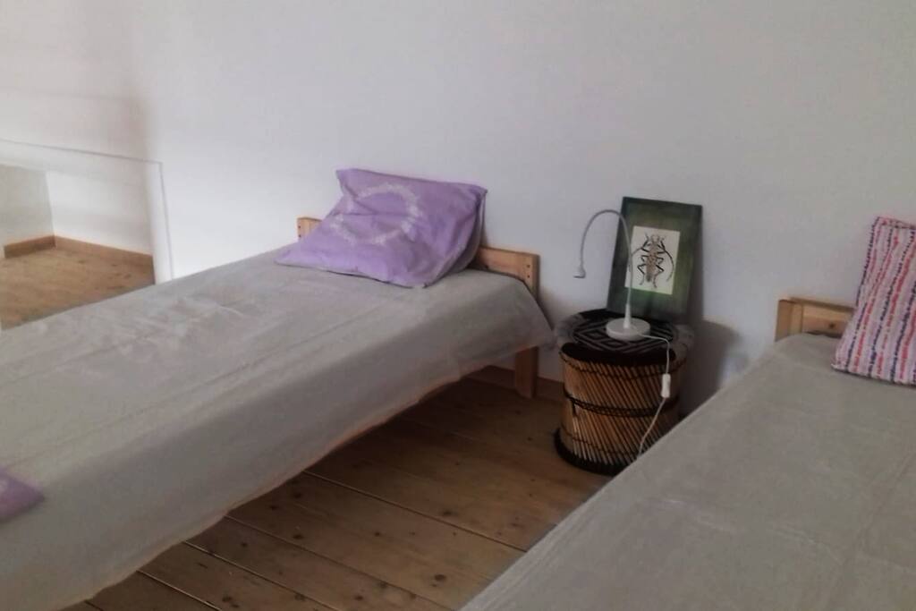 soppalco con due posti letto