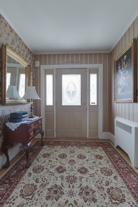 Front Hall and Front Door