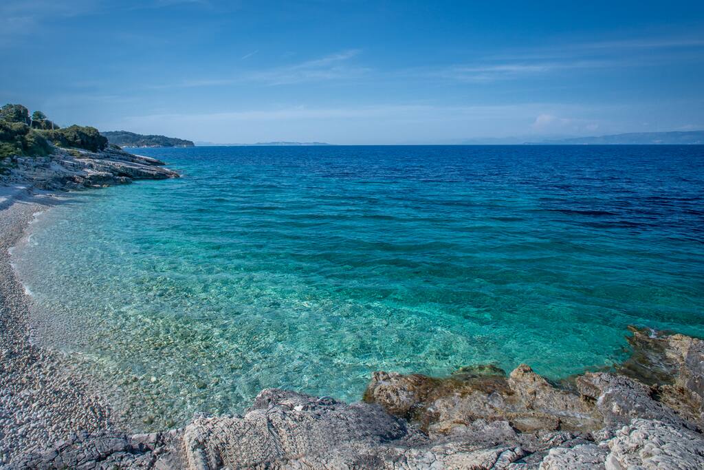The beach