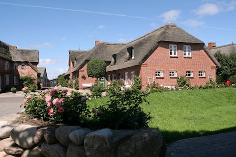 "Second home" Oldsum, vacation under the thatched roof