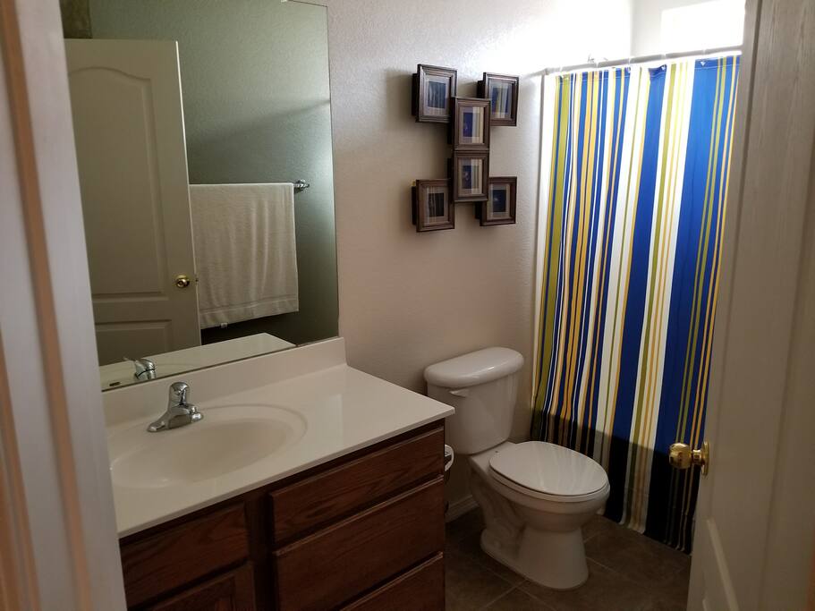 Your private bathroom
