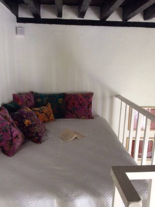 a good place for reading in the mezzanine