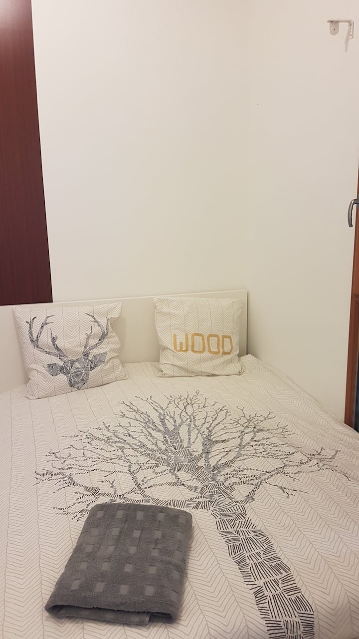 Bedroom 2 with En suite toilet and shower