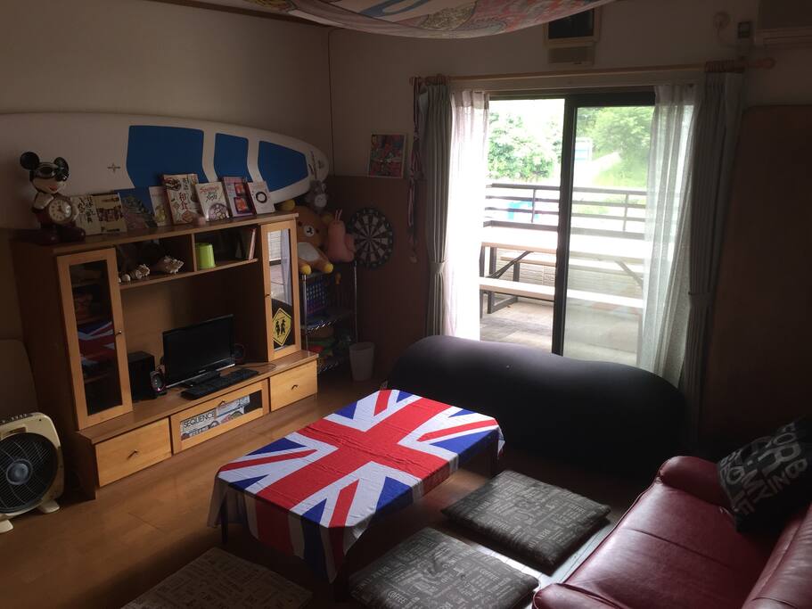 Second floor guests living room