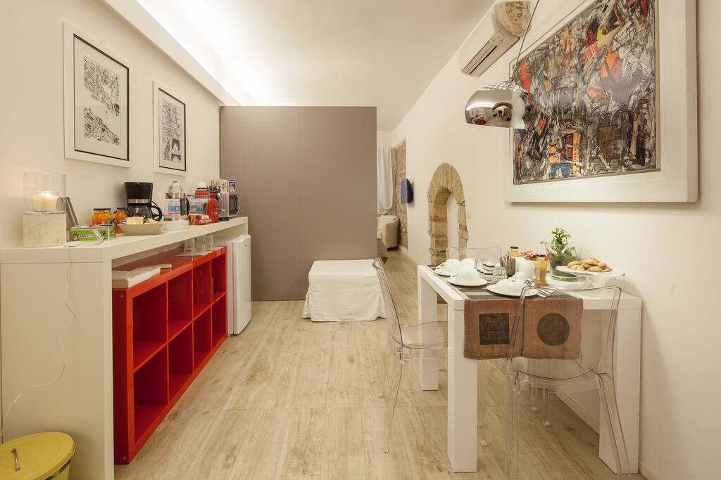 la zona colazione