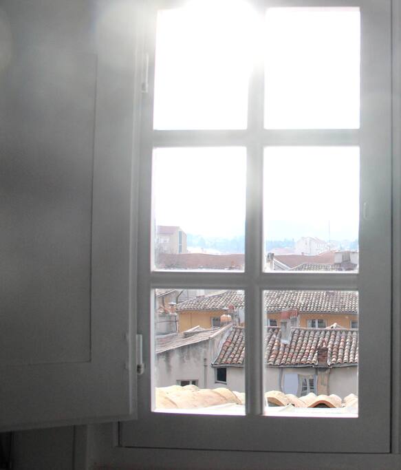 Vue sur les toits d'Aix