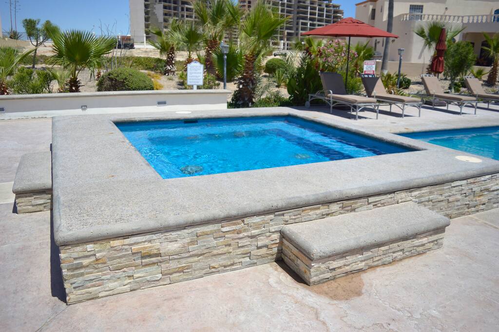 Large and Clean Hot Tub