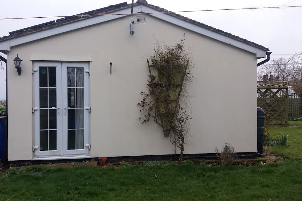 Rear french Doors