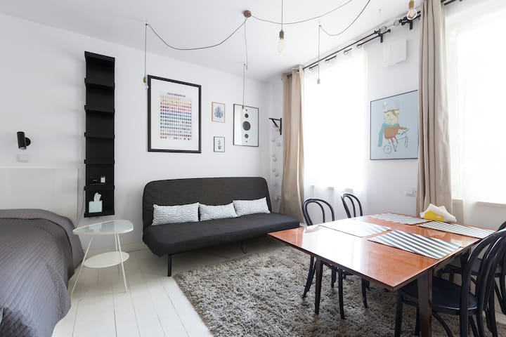 Cozy architect's apartment on Jeżyce