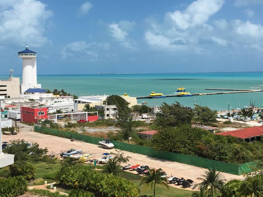 View from the balcony