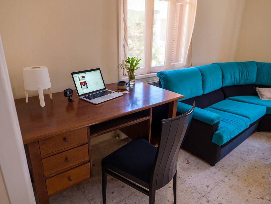 Place for work and rest