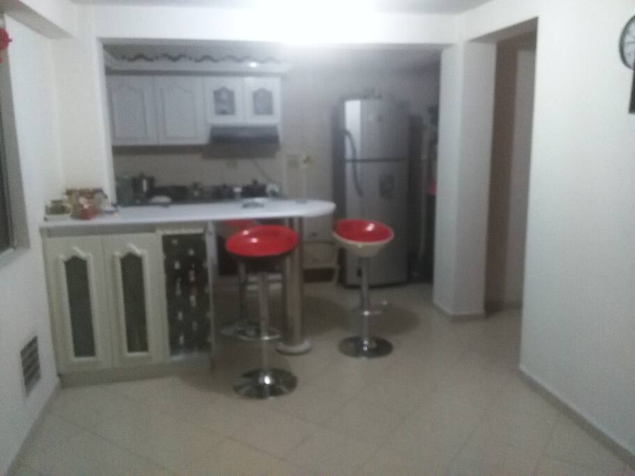 cómoda cocina