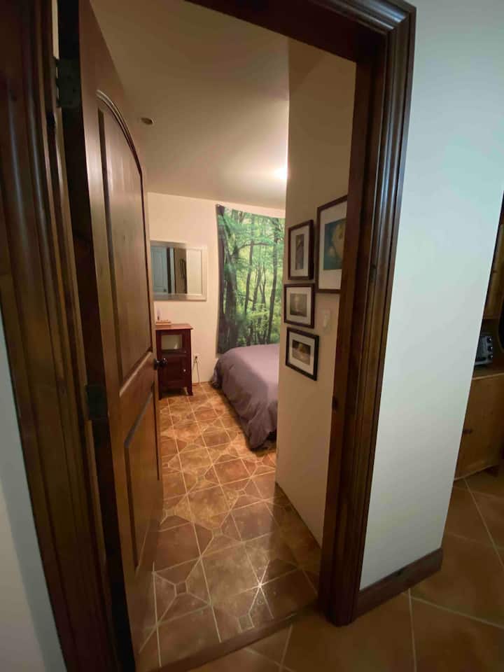 Guest bedroom entrance