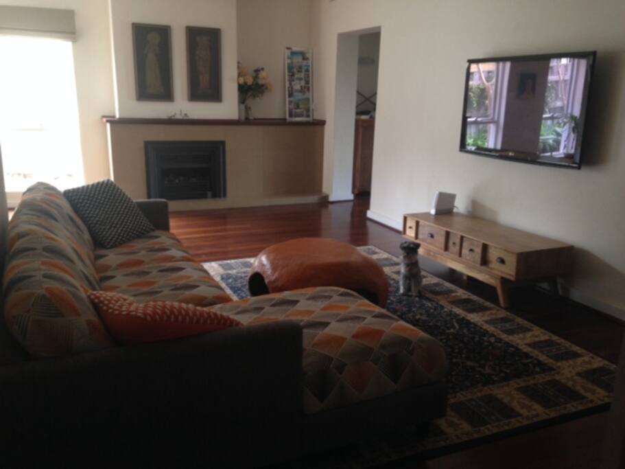Separate guest living area