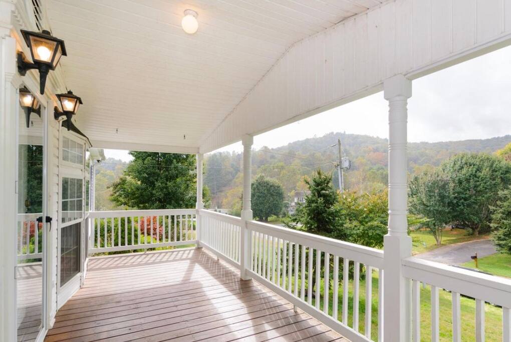 View from the front porch!