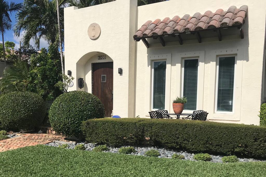 Completely renovated home built in 1920's Mediterranean Revival/Spanish Eclectic style