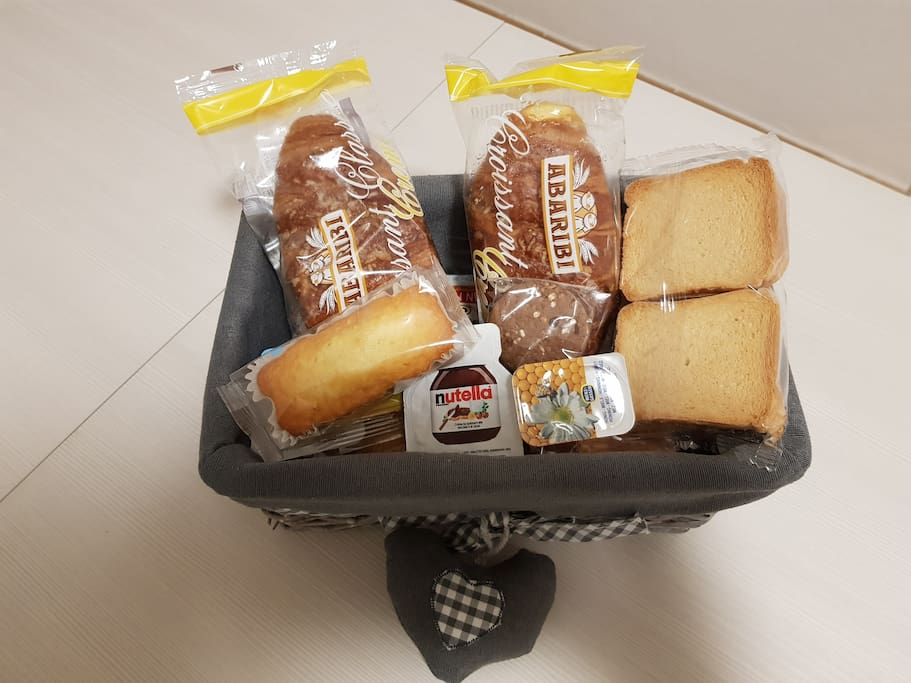 Colazione di benvenuto