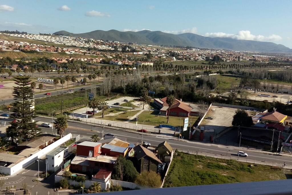 Vista a Coquimbo desde edificio