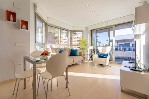 Popular Airbnb listing: Exclusive and modern apartment. La Patacona PGVT-5750-R in Alboraia / Alboraya