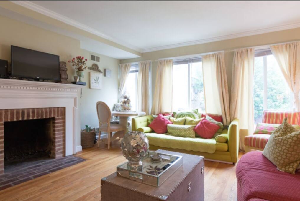 The living room
