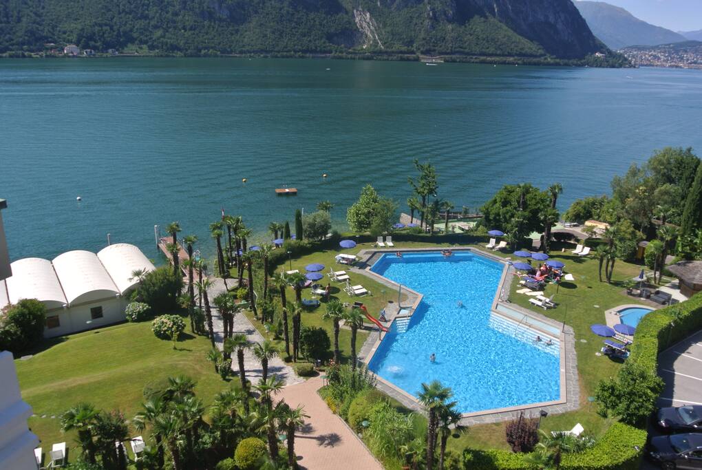 ...the big pool area for young and very young