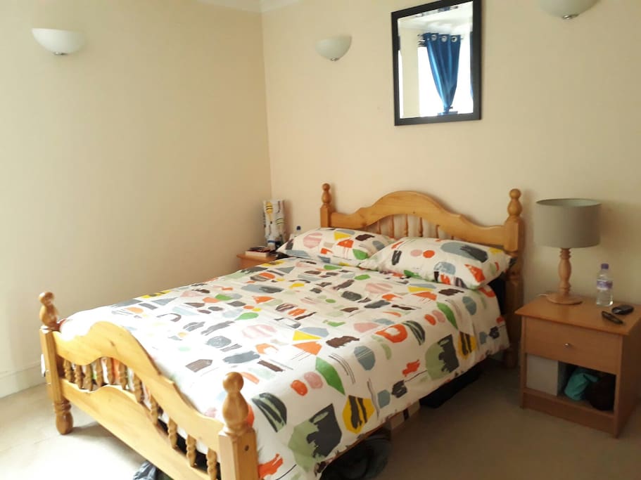 room with double bed