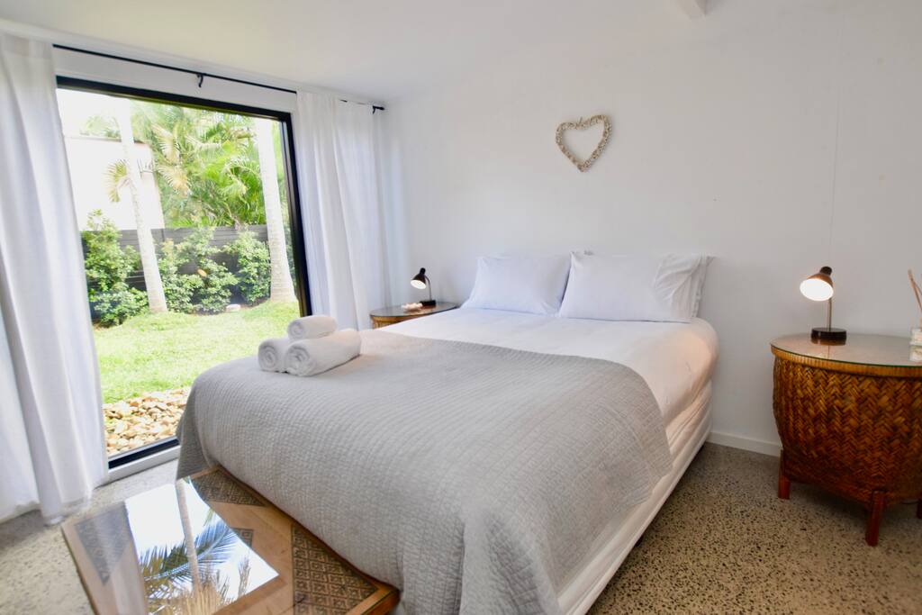 Enjoy the Garden Views from Bed