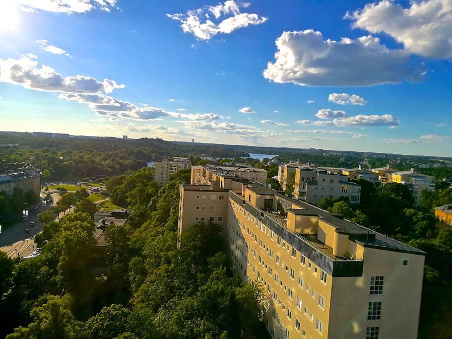 View from living room