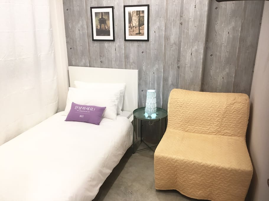 Single Room & Single Sofa Bed With Window