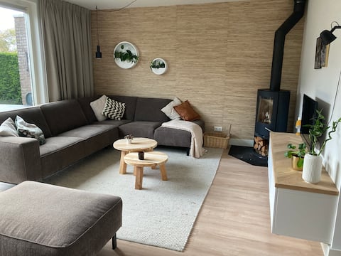 Centrally located, large house with garden