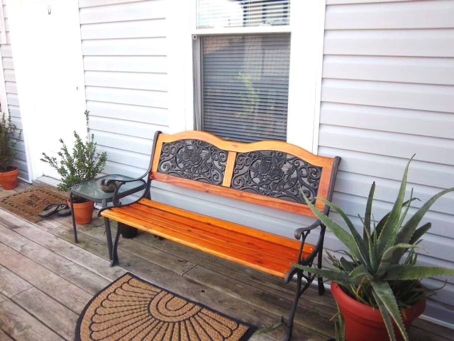 Deck & Front Door