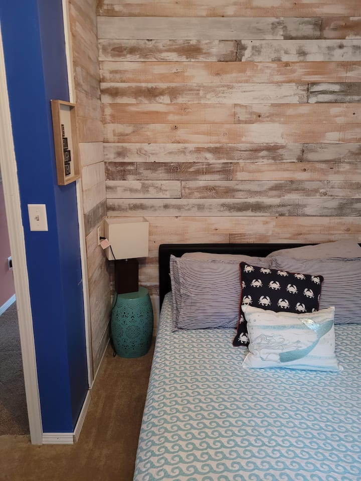 2 ° camera da letto con letto matrimoniale.