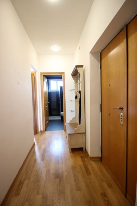 Flur mit Garderobe