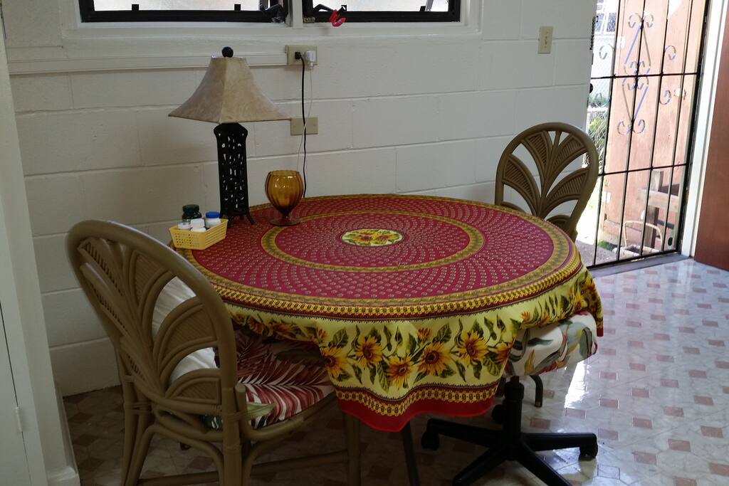 Eating area
